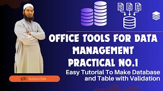 MS Access Full Tutorial: Database + Tables + Validation | For Beginners