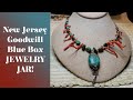 New Jersey Goodwill Blue Box JEWELRY JAR!