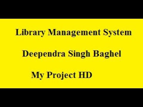 introduction to librery management system website in hindi using phpmysqlhtml part 1