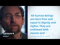 UDHR Video Article 1 English Zeid Ra'ad Al Hussein