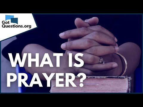 What part of speech is prayer?