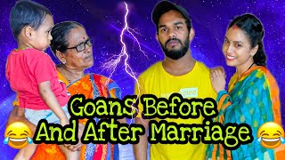 Goans Before and After Marriage | The Amar Babu Fataski | Kide te Uzzo 🔥|