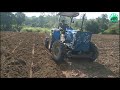 new holland tt4.55 ยกร่องปลูกมันสำปะหลัง