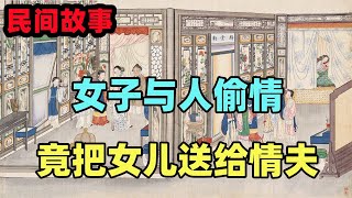 民間故事合集：女子與人偷情，竟把女兒送給情夫