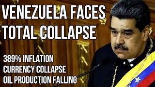 VENEZUELA Faces Total Collapse. 398% Inflation & Cash Crisis but USA Considers Lifting Sanctions.