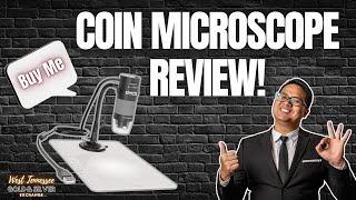 Coin Microscope Plugable USB Digital Microscope REVIEW! From Amazon!