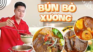 Cùng Bon Vào Bếp Làm Bún Bò Xương Siêu Ngon Cho Cả Nhà Cùng Ăn | Bon đây nè