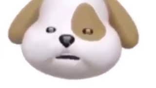 Animoji dog barking meme