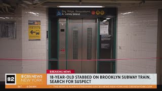 18-year-old stabbed to death on Brooklyn subway