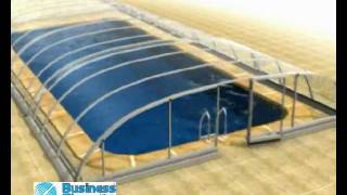 Coperture telescopiche per piscina Dallas Idealcover.avi