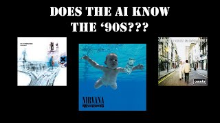 AI Generated Images for Classic 90s Albums