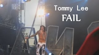 Tommy Lee + Motley Crue Final Show Drum Solo Fail2015┃RockStar FAIL