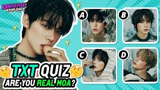 TXT QUIZ: Are You A Real MOA? - KPOP QUIZ 2024 | UNIVERSE KPOP QUIZ