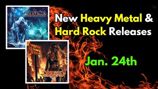 New heavy metal \u0026 hard rock releases for January 24th, 2025!