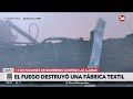 argentina incendio en avellaneda explosión y derrumbe de edificio