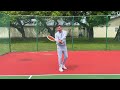 left arm vs right arm dominance on your two handed backhand