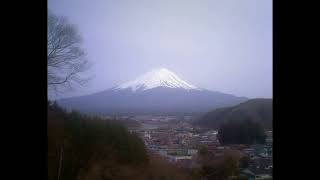 タイムラプスcam34 富士山ライブカメラ2024 03 河口湖高台WebCam