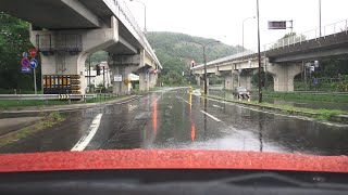 4K　国道37号・下り　室蘭方面　全線・等速　北海道長万部町→豊浦町→伊達市→室蘭市