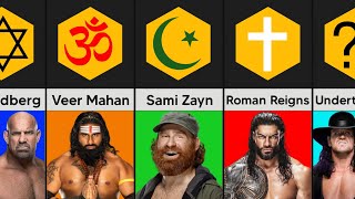 Wwe superstars and their religion | Christian , muslim , jewish , hindu , sikh |