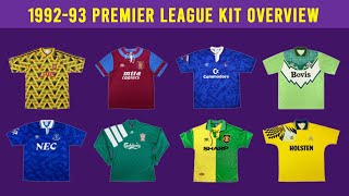 Premier League 1992-93 Kits - All 22 Clubs