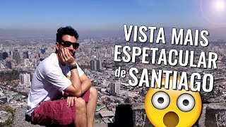 Pontos turísticos de Santiago do Chile: vlog de viagem no Cerro San Cristóbal