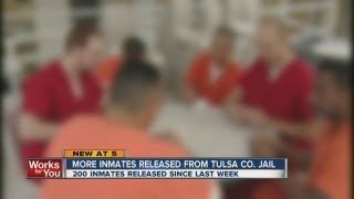 More inmates released from Tulsa County jail