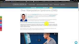 Over manipulation syndrome