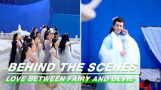 BTS: The Only Guy Zhang Linghe On The Set | Love Between Fairy and Devil  | 苍兰诀 | iQIYI