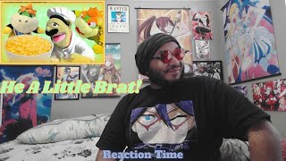 Silva Crow Reacts - SML Movie: Bowser Junior's Macaroni