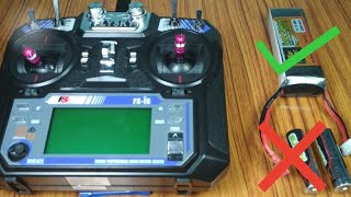 Modifying Flysky transmitter with rechargeable battery