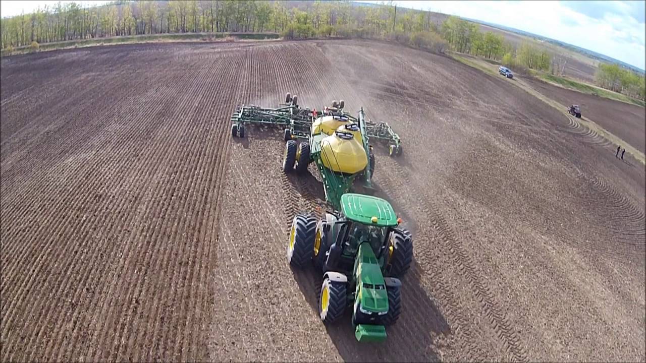 Seeding Wheat 2016 Youtube