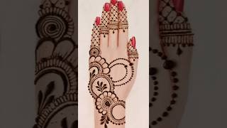 Easy Simple Beautiful Mehndi design#mehndi #youtubeshorts #henna #trending #viralvideo #shorts