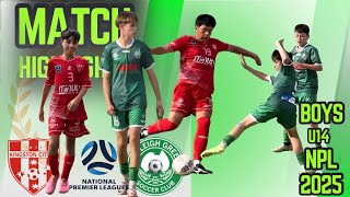 Kingston City FC vs Bentleigh Greens SC U14 JBNPL QR1