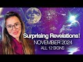 NOVEMBER is LIT with SURPRISES & Twists! November 2024 Horoscopes. All 12 Signs / Timestamps