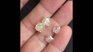 Gem Gardener: Natural Yellow Diamond Pairs GIA