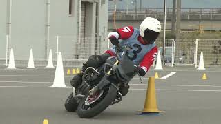 22 MSGC Training 青 3 てけてけ 選手 あの VTR250 1   2022 3 13