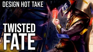Twisted Fate looks out of place in Pirate Town || design hot take #shorts