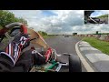 ipkc rnd.2 fulbeck heat 2 rotax junior max karting