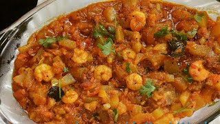 Grandma's Recipe ||Prawns Sorakai Poriyal || Prawns Bottle Gourd Masala|Recipe 35