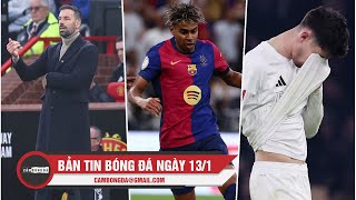 BẢN TIN 13/1 | MU TÁI NGỘ VAN NISTELROOY, YAMAL SOLO GHI BÀN NHƯ MESSI, VỢ CON HAVERTZ BỊ DỌA G.IẾT