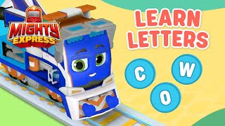 Learn Letters with Mechanic Milo 🔠🚋 | Mighty Express Games | Cartoons for Kids