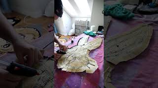 Tufting a Bugs Bunny Rug! (TRIPPY)  #tufting