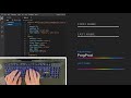 ASMR Programming - Input Field Text and Gradient Border Animation using Html CSS - No Talking