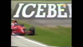 JJ Lehto spin 1992 San Marino GP Qualifying