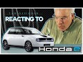 Fiat 500 & Mini Cooper Designer Reacts To The Honda e