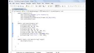 Java Tips: Draw String in Java Graphics