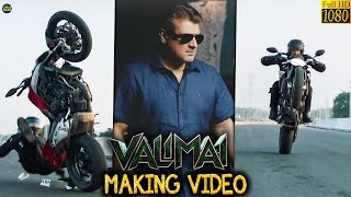 தடுமாறி கீழே விழுந்த Ajithkumar - VALIMAI Making Video | Karthikeya, Huma Qureshi | Boney Kapoor