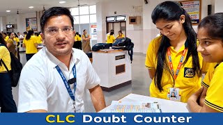 In which subject do NEET students have more doubts? CLC doubt counter