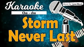 Karaoke STORM NEVER LAST - Music By Lanno Mbauth