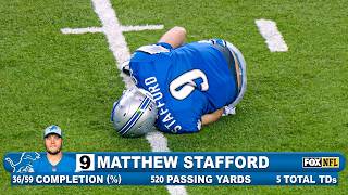 The Game That Made Matthew Stafford An NFL LEGEND..